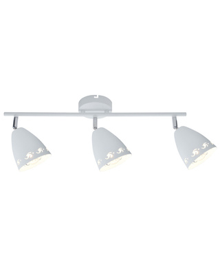 Wandlampenleiste 3xE14 70cm weiß matt COTY 93-67142