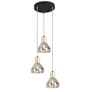 Hanging lamp gold 3xE14 18cm Gregory 33-78995