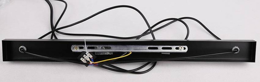 Suspension noir/bande ambre 3xE27 Felis 33-00187