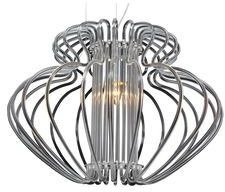 Plafonnier Candellux 31-36585 Imperia 1X60W E27 450X330 blanc