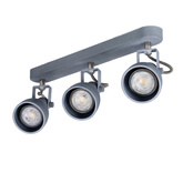 Wall lamp strip 3X40W GU10 gray mat ASH 93-64301