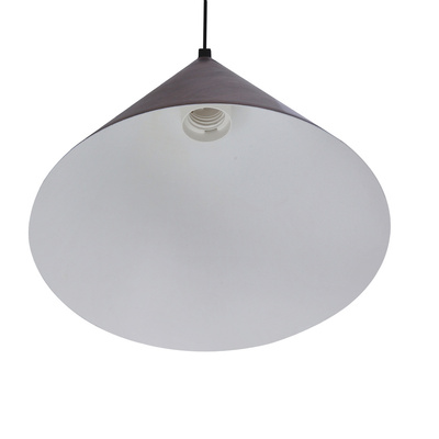 DUNCA HANGING LAMP 25CM E27 DARK WALNUT LAMPSHADE