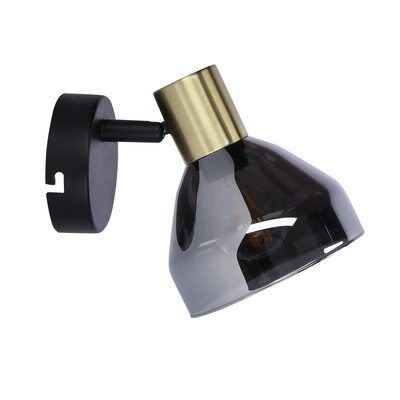 Goldglas-Wandleuchte 1xE14 Gregory 21-76724