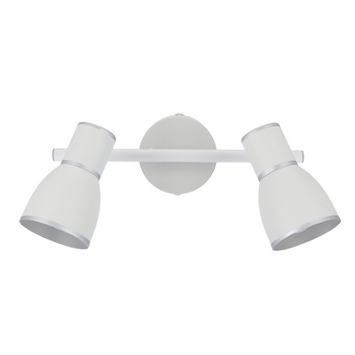 Bandă aplică 2X40W E14 alb/crom FIDO 92-63373