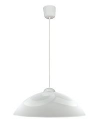 Hängelampe aus weißem Glas 30 cm Monti 31-54234