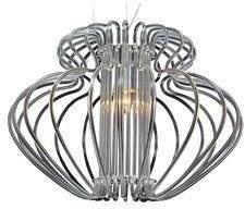 Plafonnier Candellux 31-36585 Imperia 1X60W E27 450X330 blanc