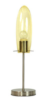 Melot 41-10813 lampe de table en verre nickel mat