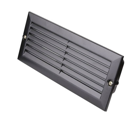Wm-03 blk negru Corp de iluminat exterior încastrat de grădină IP44 2200302