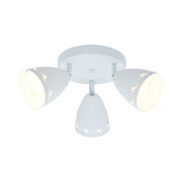 Plafonnier Coty 98-67135 3xE14 blanc mat