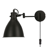 Aplic negru reglabil 1xE27 Espera 21-85238