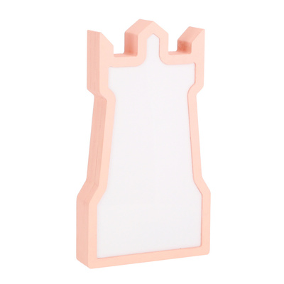 lampa de masa turn pentru copii led iq kids roz
