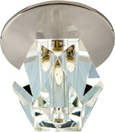 Plafonnier chrome cristal clair G4 20W SK-16 Candellux 2225954
