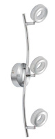 Lampa sufitowa VINOLA listwa regulowana 3-punktowa LED do salonu