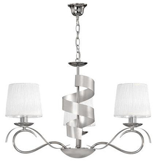 Plafoniera candelabru cromat 3x40W E14 Denis Candellux 33-23414