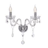 Aplic dublu auriu cu cristale Maria Teresa Candellux 22-94592