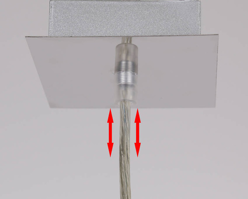 Suspension boule blanche abat-jour 12cm Oden 31-03232