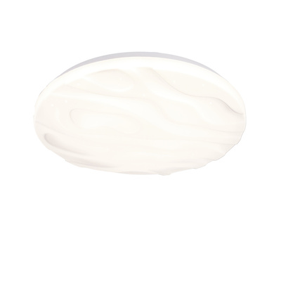 Nevada ceiling lamp white ceiling lamp 24w led 38.5 cm effect sky