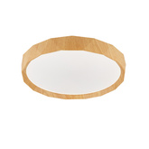 CADIX WOODEN LED CEILING LAMP 38.5 CM WHITE LAMPSHADE