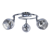 Plafoniera spirala 3X10W E14 LED crom FORT 98-62833