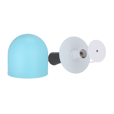 Hängelampe blau/grau E27 Visby Ledea 50101167