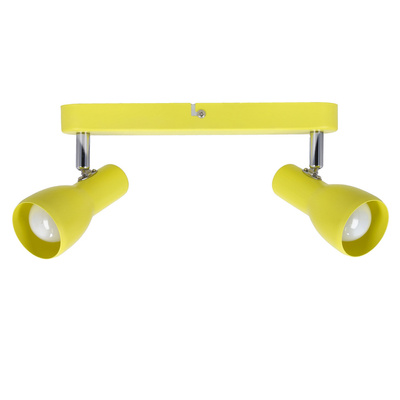 Lampa ścienna sufitowa listwa musztardowa 2x40W Picardo 92-52407