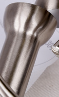 Plafonnier spirale 3X40W E14 nickel satiné ARC 98-63304