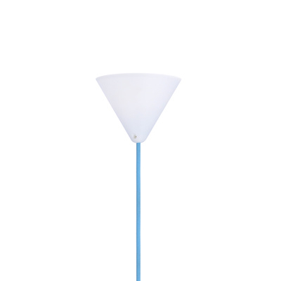 Lampa wisząca niebieska stożek Voss Ledea 50101182