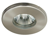 Plafonnier nickel satiné rond sh-06 hermétique IP65 2291037