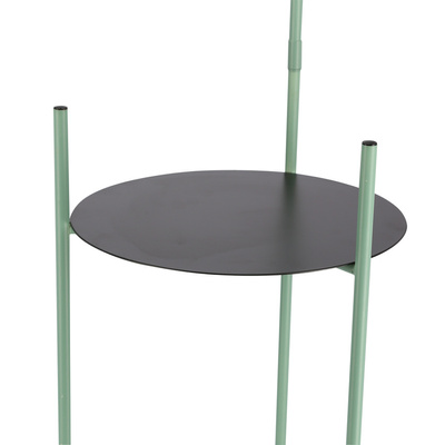 Walk 51-00033 black and green shelf floor lamp