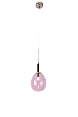 Hängelampe rosa Glasballon LED 6W Lukka Ledea 50133209