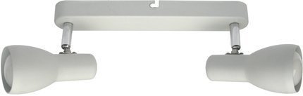 Ceiling wall lamp white strip 2x40W Picardo 92-44181