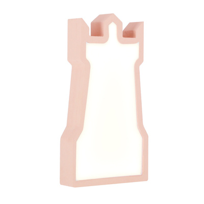 lampa de masa turn pentru copii led iq kids roz