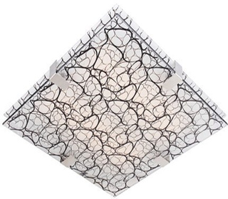 Ceiling Lamp Candellux Fiera 10-30382 Ceiling E27 Square