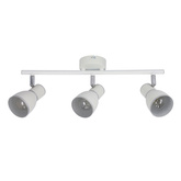 Applique bande 3X40W E14 blanc/chrome 93-63403