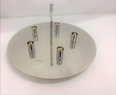 Plafonnier rond argenté 5xG9 Plafond 98-11640