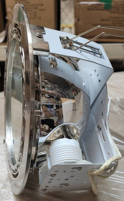 Satin round ceiling luminaire 2x18W 23cm DM-01 2206037