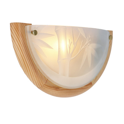 Lampa Sufitowa Candellux Bamboo 11-06639 Plafon Drewno Standard 1X60 W E27 Sosna