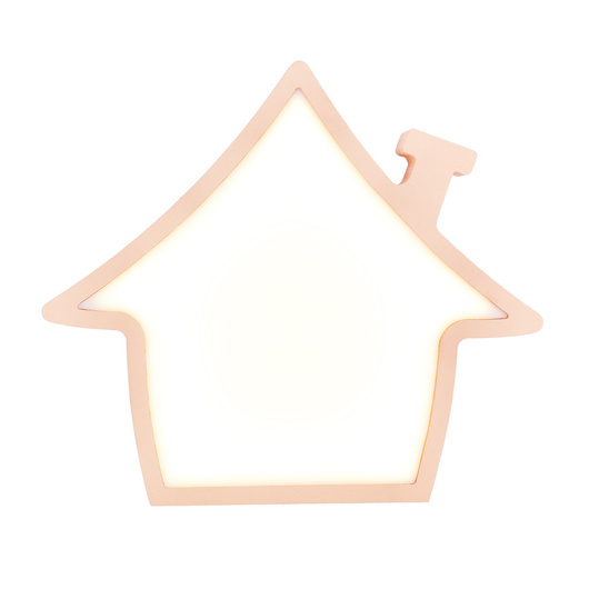 LAMPE DE TABLE LED HOUSE POUR ENFANTS IQ KIDS ROSE