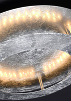 Silver plafond ceiling lamp 50cm LED Merle 98-66206