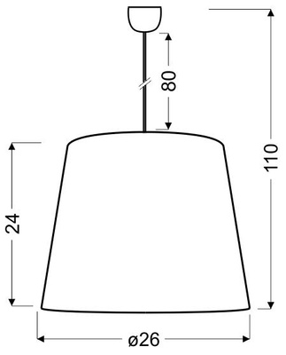 Candellux Tiger 31-94448 E27 gold ceiling lamp