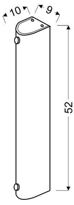 Kinkiet łazienkowy lampa ścienna E27 3x60W plafon Abrego Candellux 10-28624