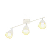 Lampa ścienna listwa 3xE14 70cm biały mat COTY 93-67142