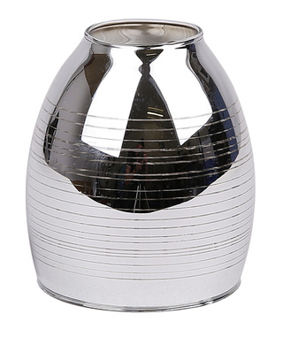 Painted mirror glass E14 lampshade for Milton 71-64202 lamps
