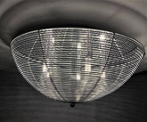 Silver round ceiling lamp 5xG9 Ceiling 98-11640