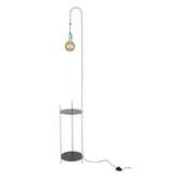 Walk 51-00033 black and green shelf floor lamp
