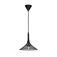 Lampe suspendue noire 25cm Kiruna S Ledea 50101205