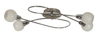 Lampa sufitowa Avila oprawa ze szklanymi kloszami 4-punktowa do salonu