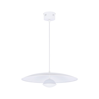 Hängelampe weiß LED 48cm Lund Ledea 50133055