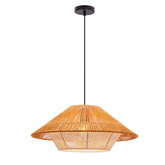 Lampa wisząca z abażurem Africa do sypialni i jadalni E27 pojedyncza