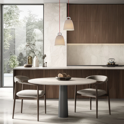 Sevilla Ledea 50101143 weiße Keramik-Pendelleuchte